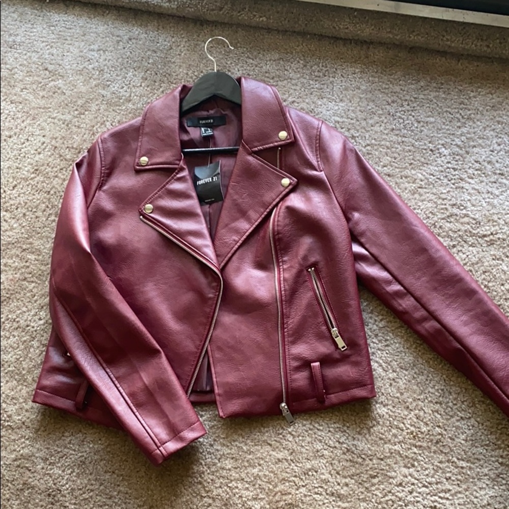 Leather jacket